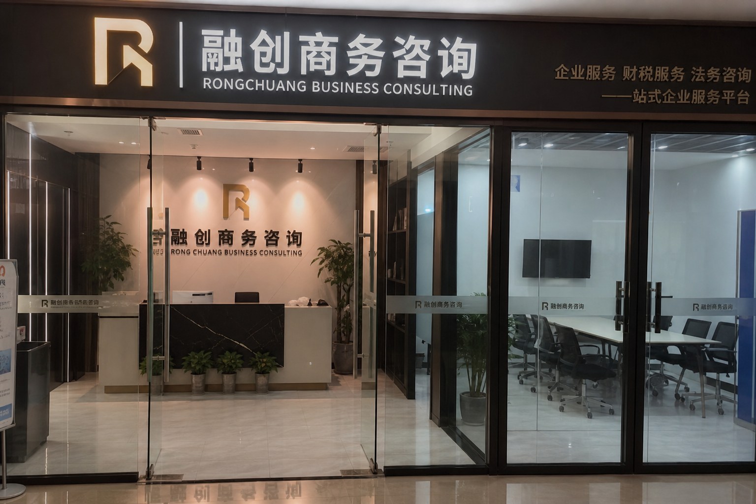 商务咨询中介门店