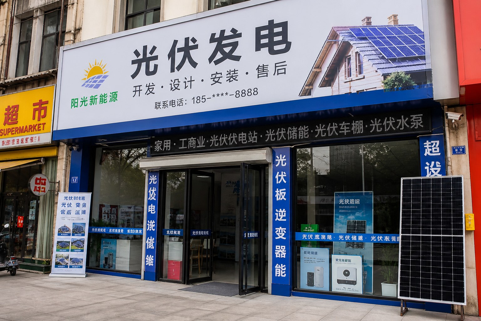 光伏代理门店