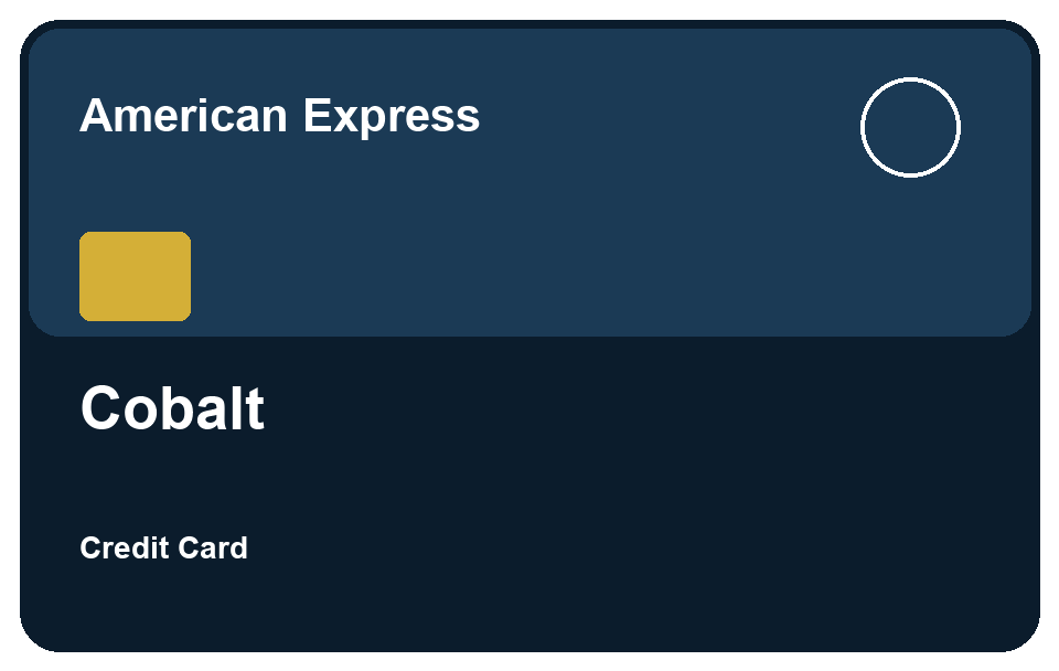 美国运通 Cobalt® 卡
