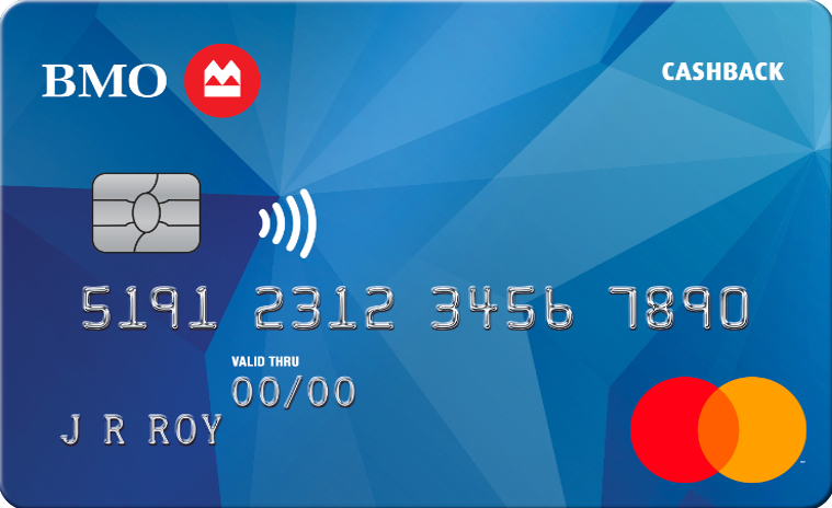 BMO CashBack® Mastercard®* for Students（加拿大）