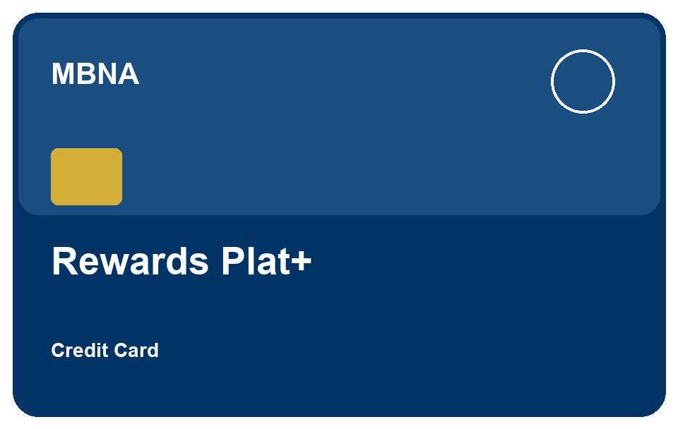 MBNA Rewards Platinum Plus® Mastercard®