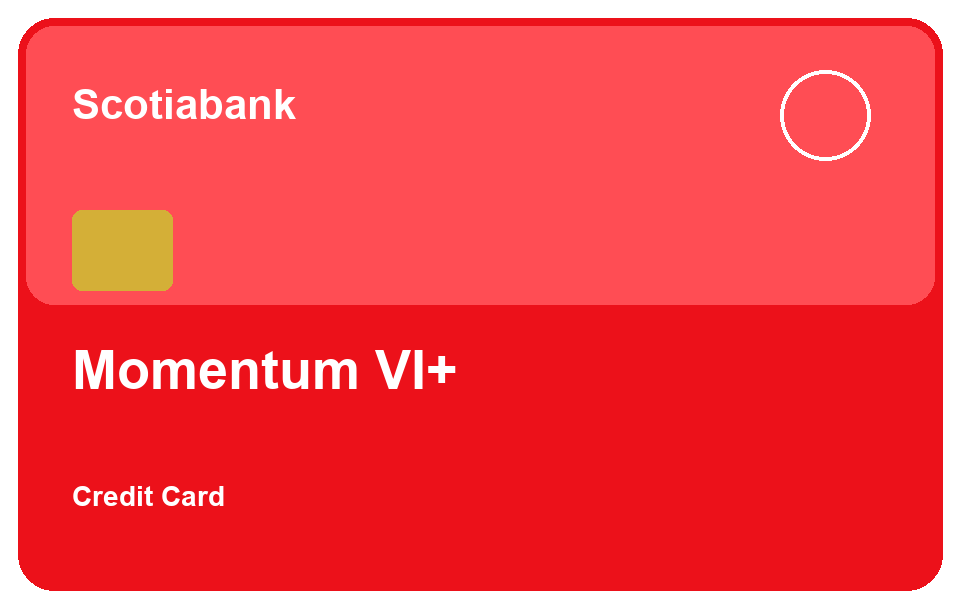 Scotia Momentum® VISA Infinite +* 卡
