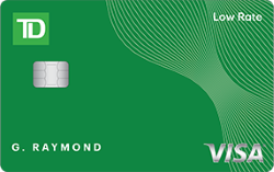 TD Low Rate VISA信用卡* Credit Card（加拿大）