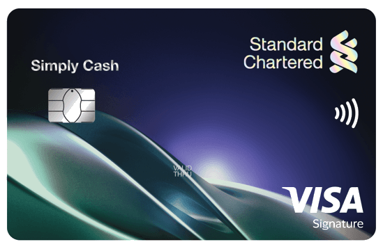 渣打银行 Simply Cash VISA信用卡