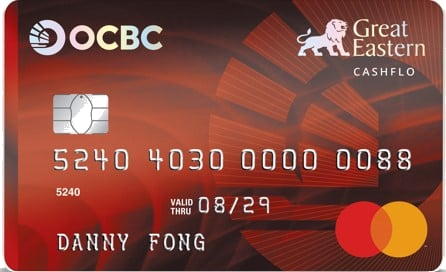 OCBC Great Eastern Cashflo Credit Card（新加坡）