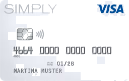 Simply Card Smart VISA信用卡（瑞士）